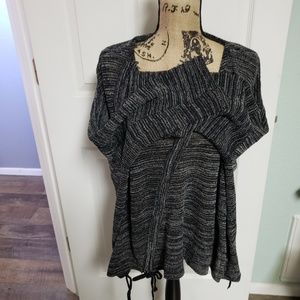 NWT Tulip Clothing Ruched Sweater Tunic XL